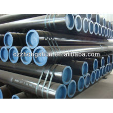 Tubo de aço sem costura de carbono ASTM A106 Gr B / ASTM A53 / SS400 / ST52